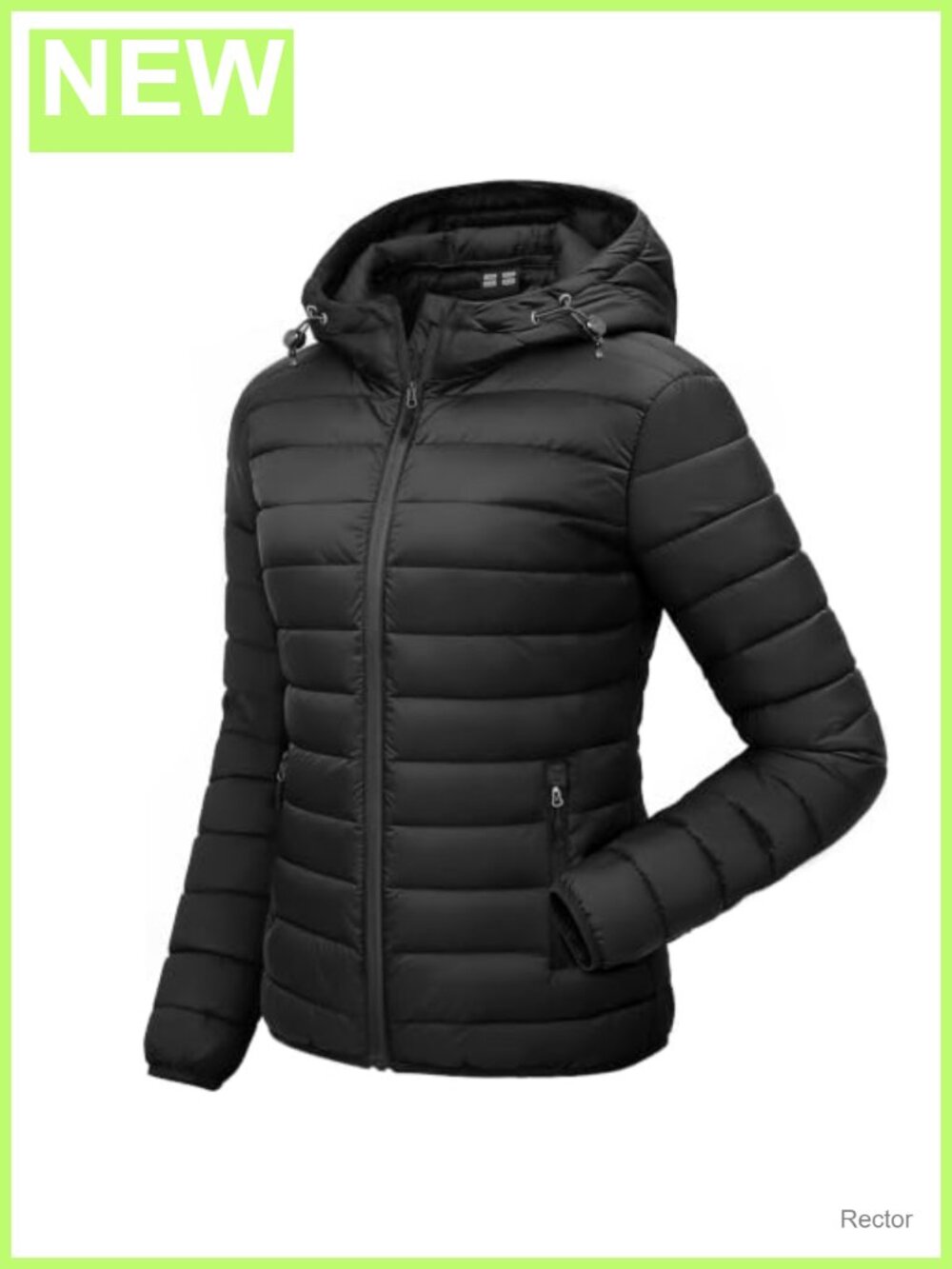 Women's Quilted Puffer Jacket Lightweight Warm Winter Coat with Hood
